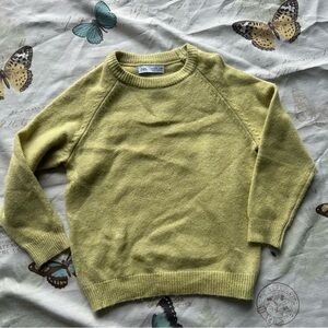 Zara Kids Light‎ Green Sweater